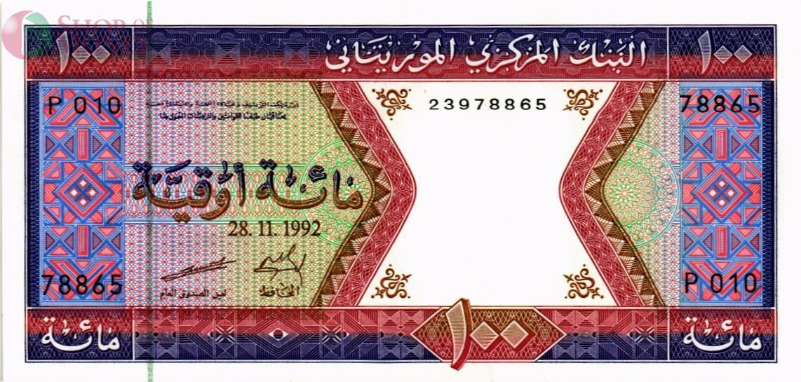 МАВРИТАНИЯ 100 УГИЙ 1