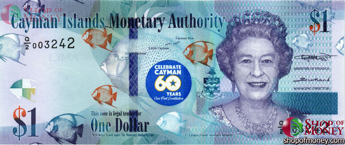 КАЙМАНОВЫ ОСТРОВА 1 ДОЛЛАР 1