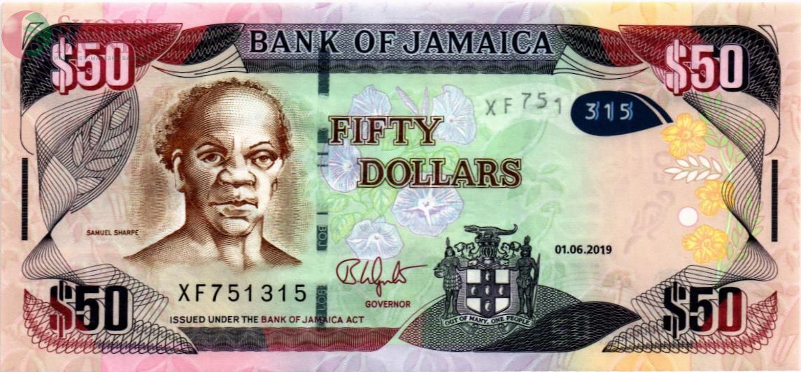 ЯМАЙКА 50 ДОЛЛАРОВ 1