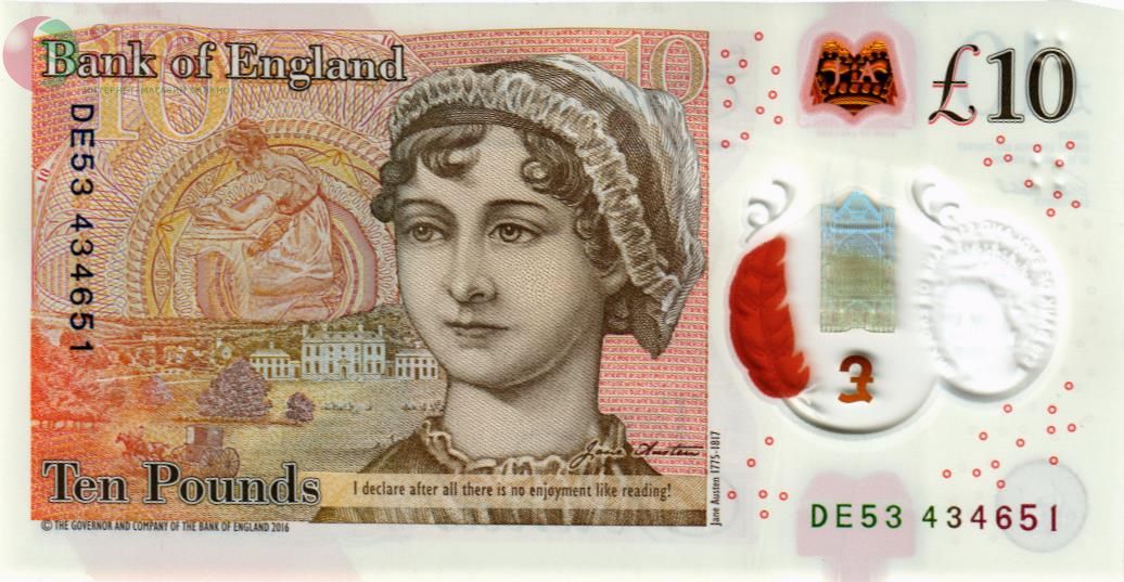 ВЕЛИКОБРИТАНИЯ/АНГЛИЯ 10 ФУНТОВ 2