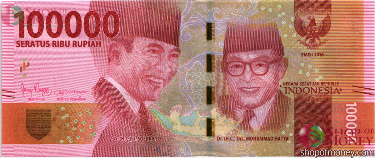 ИНДОНЕЗИЯ 100000 РУПИЙ 1