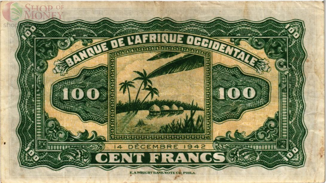 WAS - ЗАПАДНАЯ АФРИКА 100 ФРАНКОВ 2