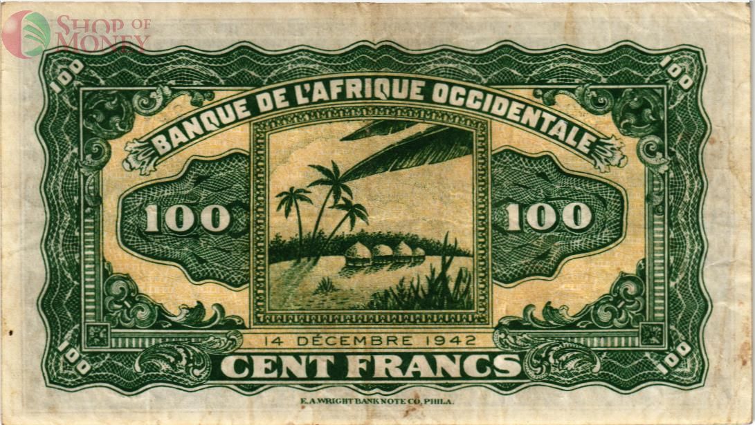 WAS - ЗАПАДНАЯ АФРИКА 100 ФРАНКОВ 2