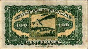 WAS - ЗАПАДНАЯ АФРИКА 100 ФРАНКОВ 2