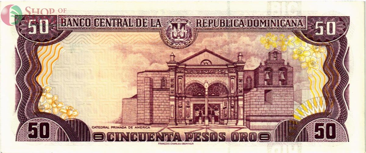 ДОМИНИКАНСКАЯ РЕСПУБЛИКА 50 ПЕСО 2