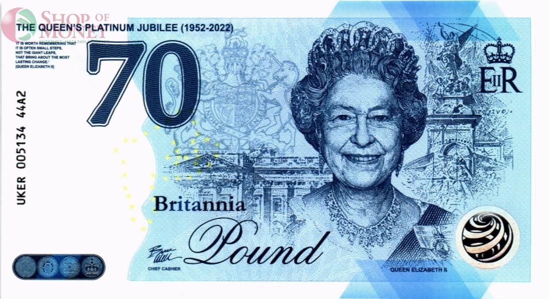 ВЕЛИКОБРИТАНИЯ/АНГЛИЯ 1 ФУНТ (СУВЕНИРНАЯ) 1