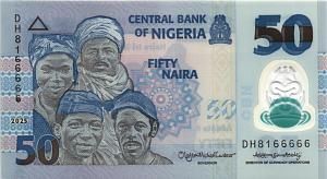 НИГЕРИЯ 50 НАЙРА #DH8166666 1