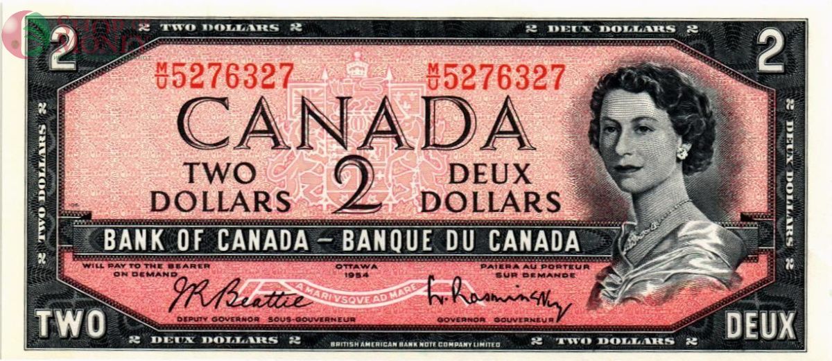 КАНАДА 2 ДОЛЛАРА 1