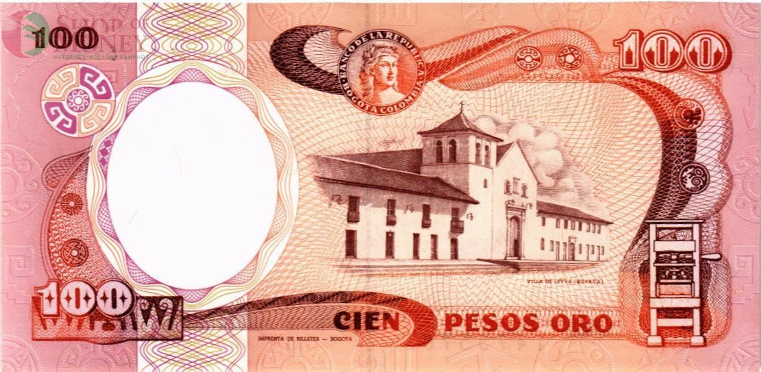 КОЛУМБИЯ 100 ПЕСО 2