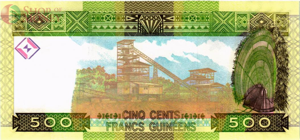 ГВИНЕЯ 500 ФРАНКОВ 2