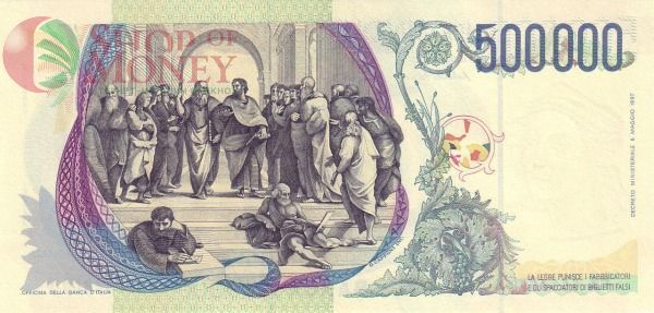 ИТАЛИЯ 500000 ЛИР 2