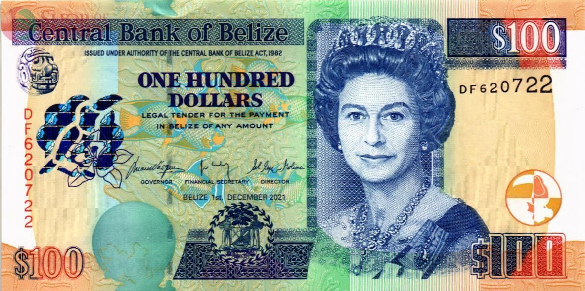 БЕЛИЗ 100 ДОЛЛАРОВ 1