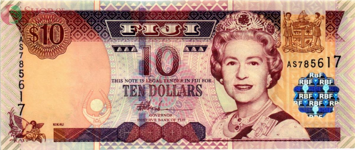 ФИДЖИ 10 ДОЛЛАРОВ 1