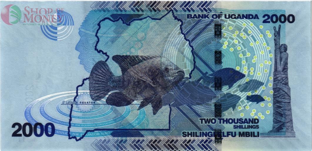 УГАНДА 2000 ШИЛЛИНГОВ 2