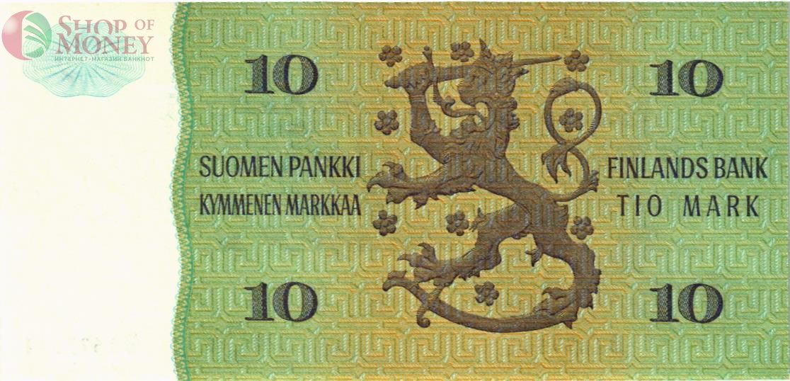 ФИНЛЯНДИЯ 10 МАРОК 2