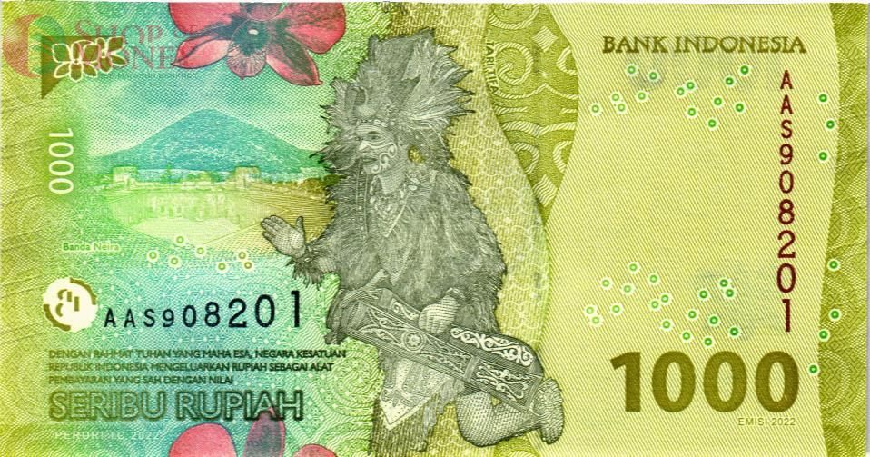 ИНДОНЕЗИЯ 1000 РУПИЙ 2