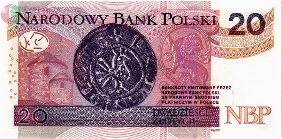 ПОЛЬША 20 ЗЛОТЫХ 2
