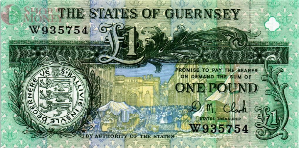 ГЕРНСИ 1 ФУНТ 1