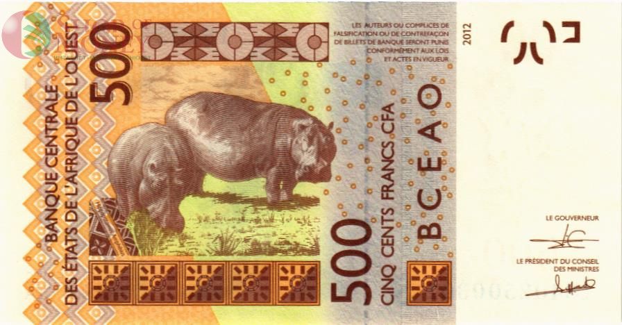 WAS - ГВИНЕЯ-БИСАУ 500 ФРАНКОВ (S) 2