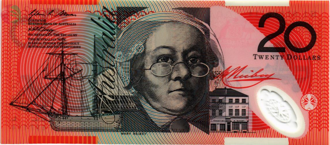 АВСТРАЛИЯ 20 ДОЛЛАРОВ 1