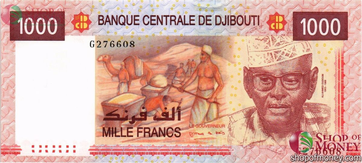 ДЖИБУТИ 1000 ФРАНКОВ 1