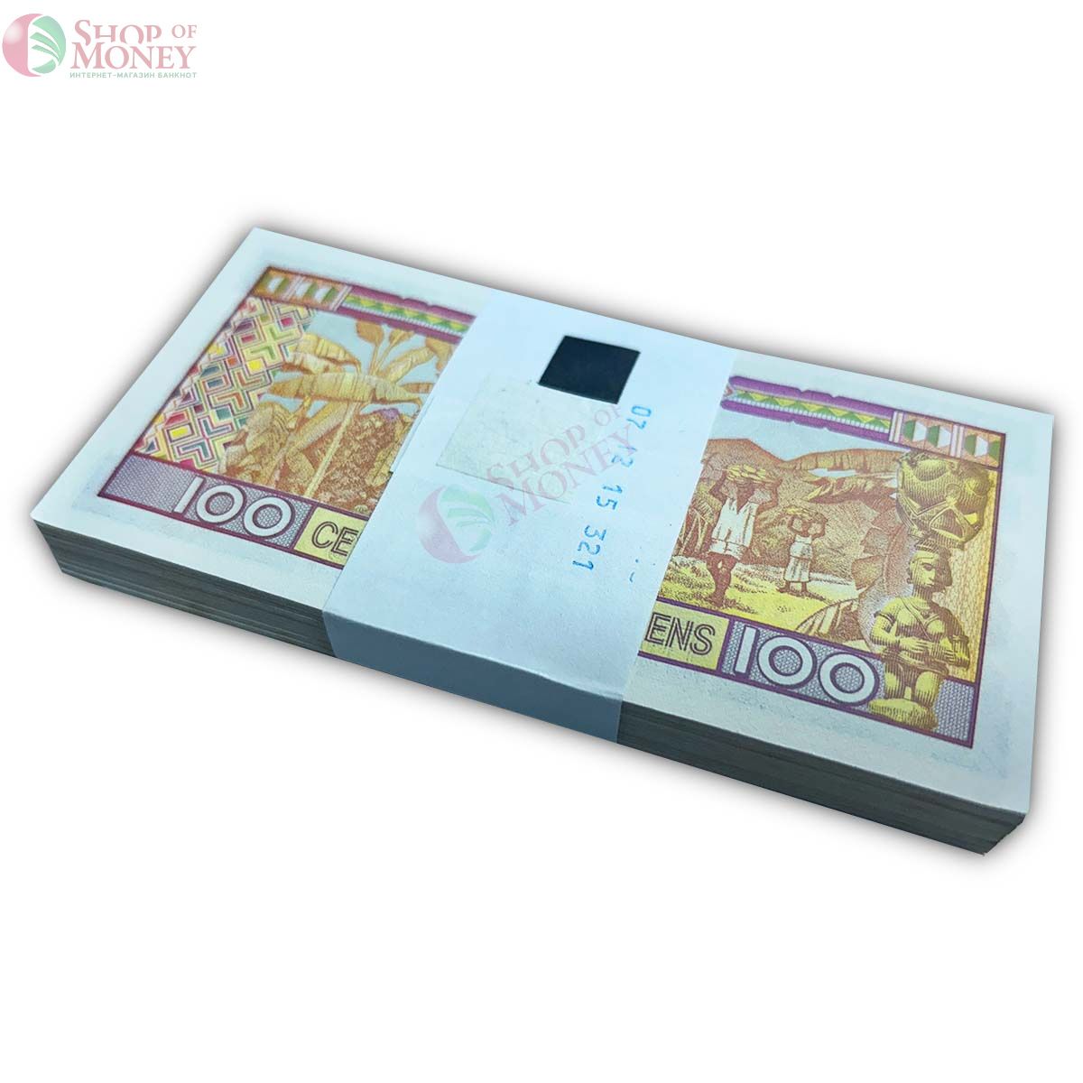 ГВИНЕЯ 100 ФРАНКОВ (100 БАНКНОТ) 2