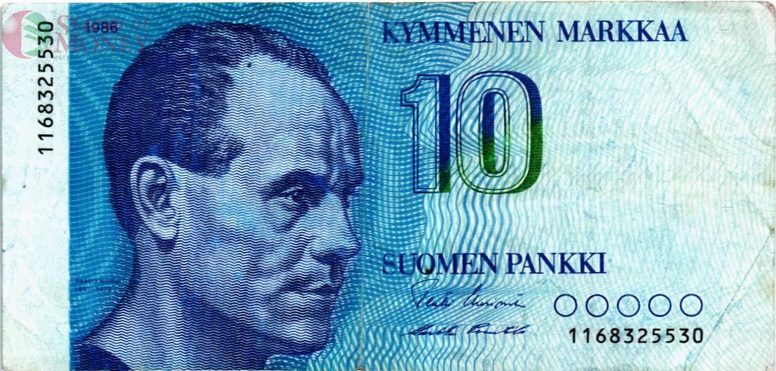 ФИНЛЯНДИЯ 10 МАРОК 1