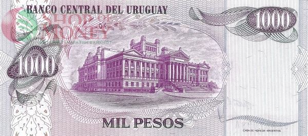 УРУГВАЙ 1000 ПЕСО 2