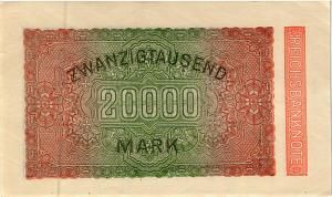 ГЕРМАНИЯ 20000 МАРОК 2