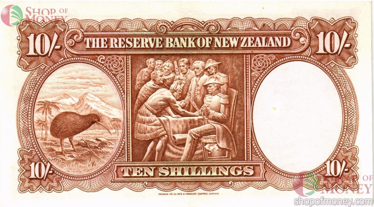 НОВАЯ ЗЕЛАНДИЯ 10 ШИЛЛИНГОВ 2