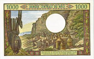 МАЛИ 1000 ФРАНКОВ 2