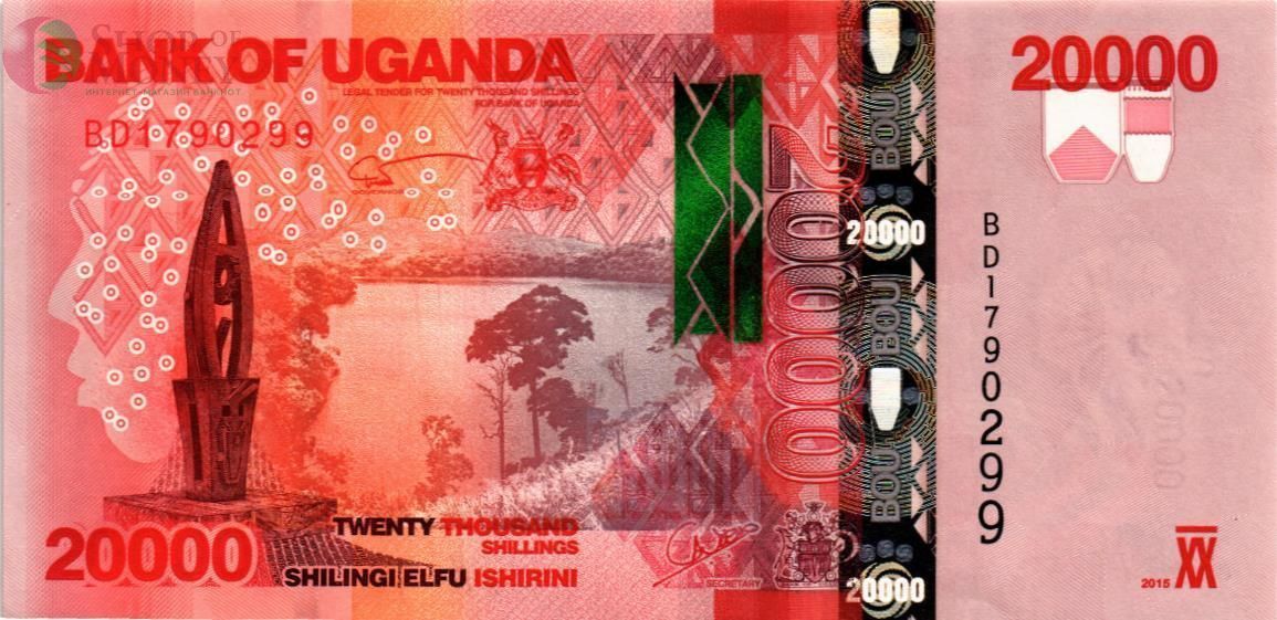 УГАНДА 20000 ШИЛЛИНГОВ 1