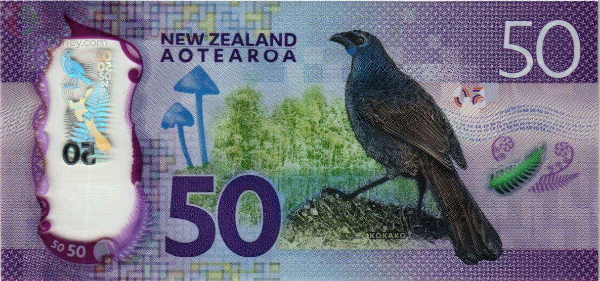 НОВАЯ ЗЕЛАНДИЯ 50 ДОЛЛАРОВ 2