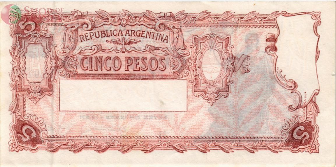 АРГЕНТИНА 5 ПЕСО 2