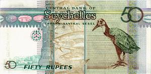СЕЙШЕЛЬСКИЕ ОСТРОВА 50 РУПИЙ 2