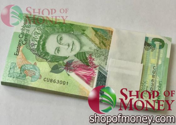 ВОСТОЧНЫE КАРИБЫ 5 ДОЛЛАРОВ (100 БАНКНОТ) 1