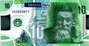 СЕВЕРНАЯ ИРЛАНДИЯ 10 ФУНТОВ (DANSKE BANK) 1