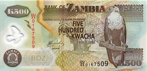 ЗАМБИЯ 500 КВАЧА 1