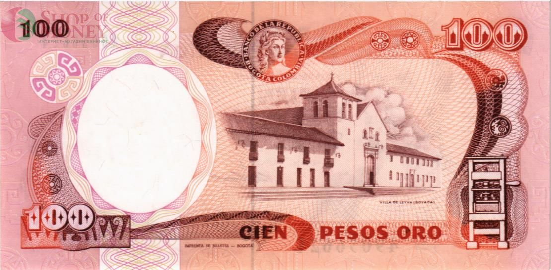 КОЛУМБИЯ 100 ПЕСО (01.01.1987) 2