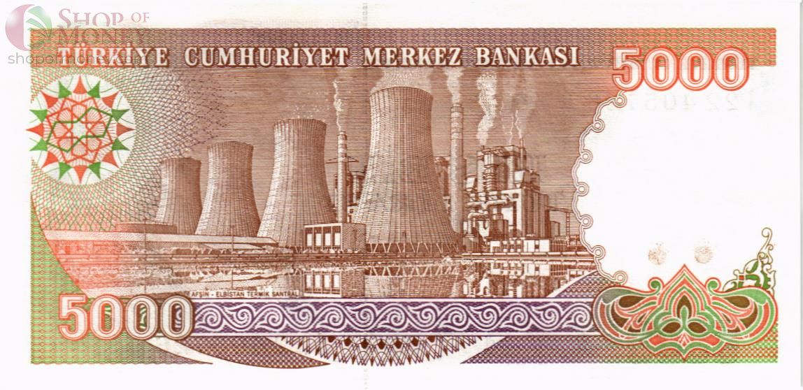 ТУРЦИЯ 5000 ЛИР 2