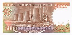 ТУРЦИЯ 5000 ЛИР 2