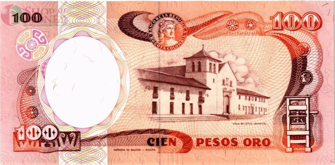 КОЛУМБИЯ 100 ПЕСО (12.10.1985) 2