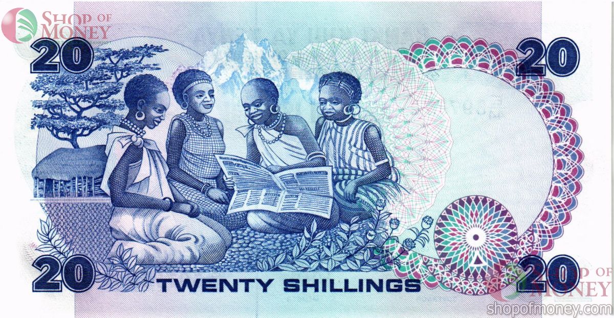 КЕНИЯ 20 ШИЛЛИНГОВ 2