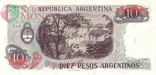 АРГЕНТИНА 10 ПЕСО 2
