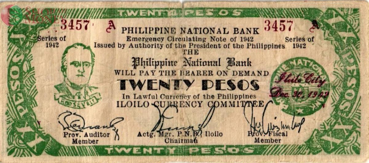 ФИЛИППИНЫ 20 ПЕСО (N110) 1