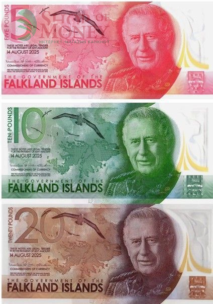 ФОЛКЛЕНДСКИЕ ОСТРОВА НАБОР 5-10-20 ФУНТОВ 1