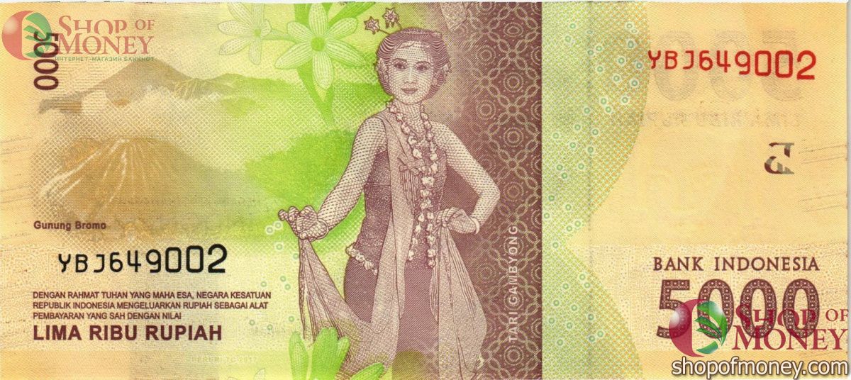 ИНДОНЕЗИЯ 5000 РУПИЙ 4