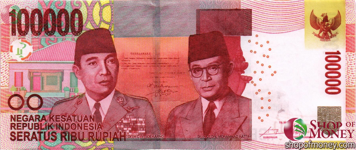 ИНДОНЕЗИЯ 100000 РУПИЙ 1