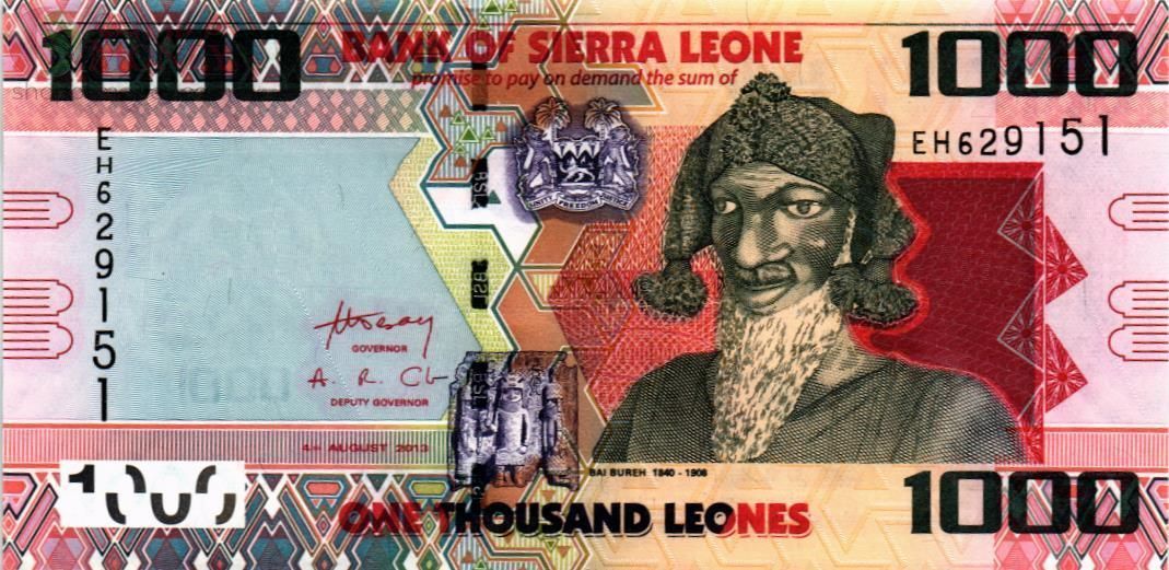 СЬЕРРА-ЛЕОНЕ 1000 ЛЕОНЕ 1