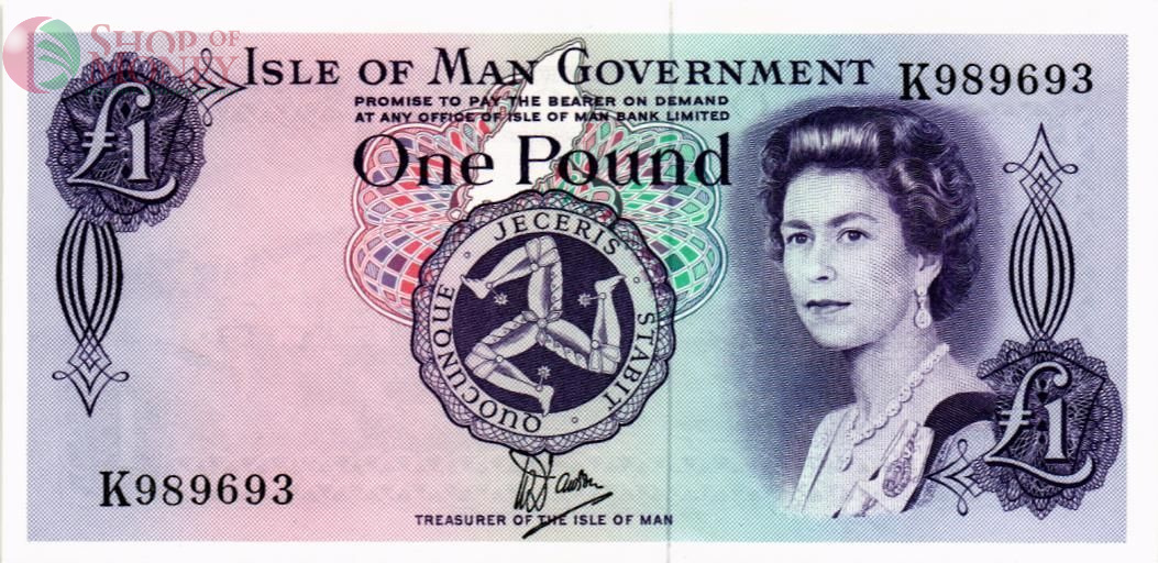 ОСТРОВ МЭН 1 ФУНТ 1